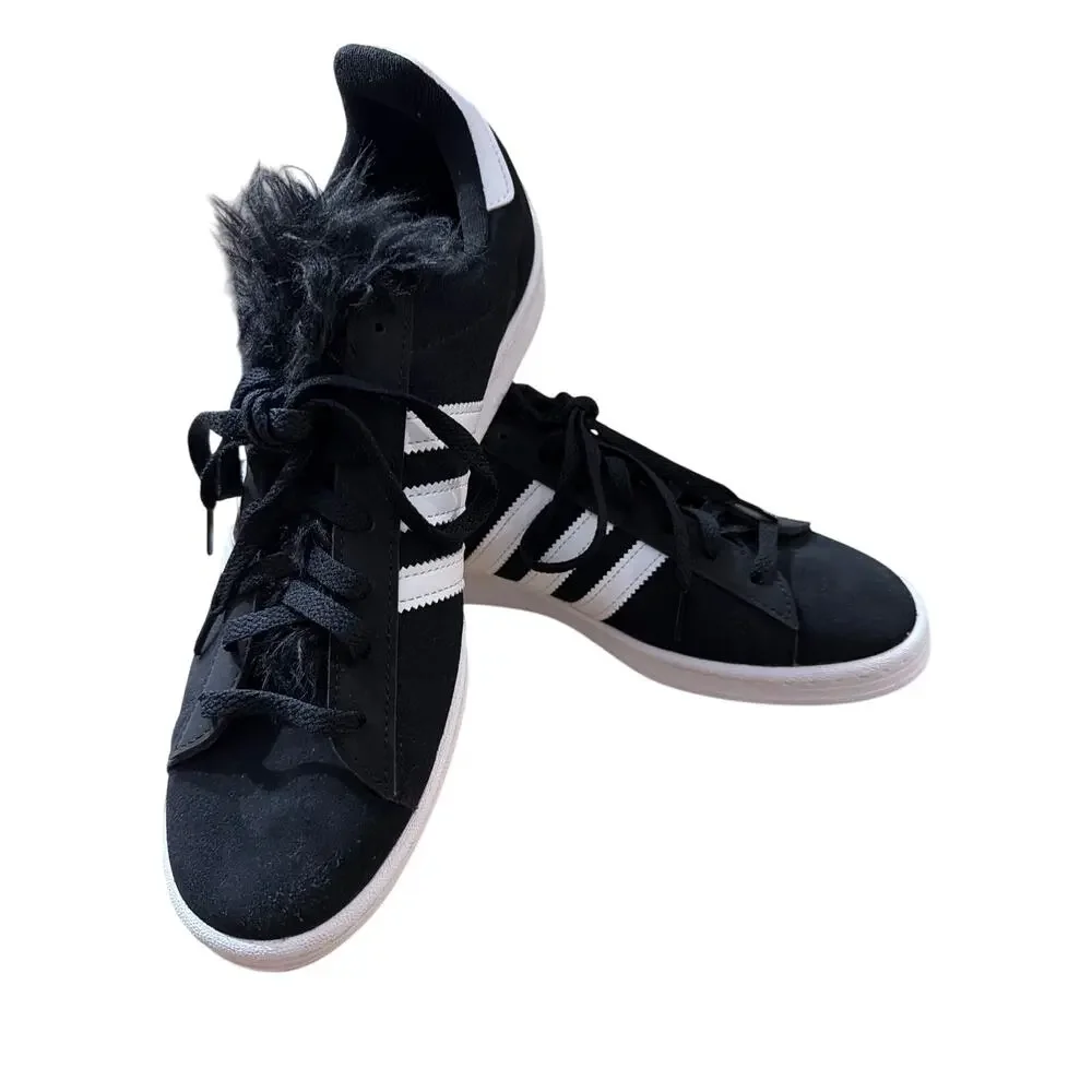 Adidas Men's Jeremy Scott x Campus 80s 'Bones - Black' Size 11.5 11 1/2